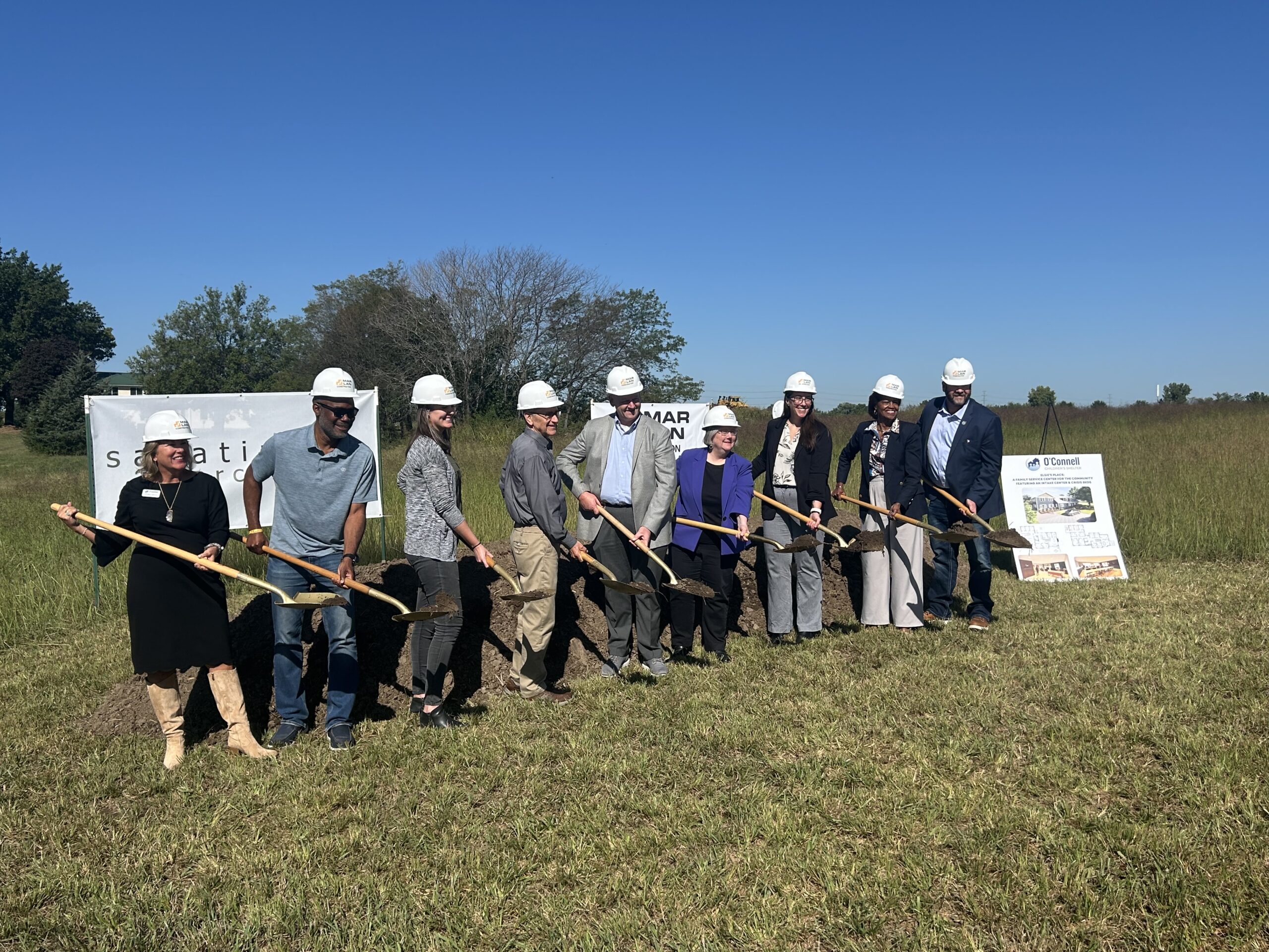 Lawrencebased O’Connell Children’s Shelter hosts groundbreaking for